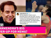 Veteran Actor Dhamendra Tags Vinesh Phogat As 'Daughter Of The Soil' After Wife Hema Malini Faces Backlash