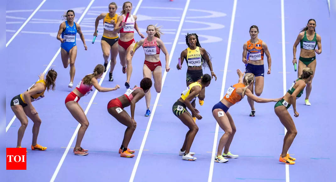 4x400m relay in Paris