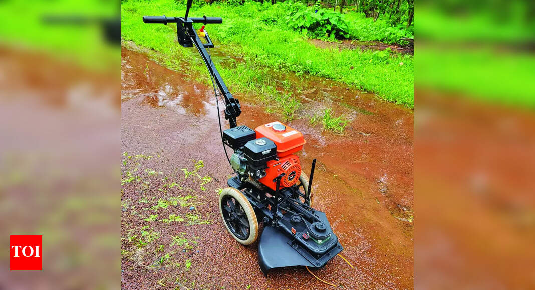 Agro-entrepreneur designs string mower to work on all terrains | Goa ...