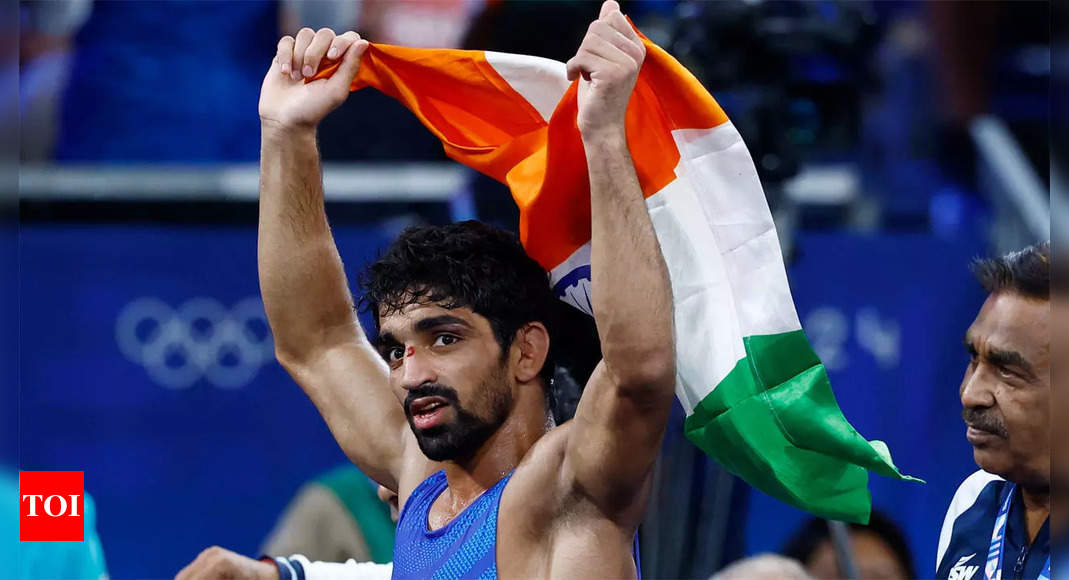 Aman Sehrawat Wins Bronze in Paris Olympics