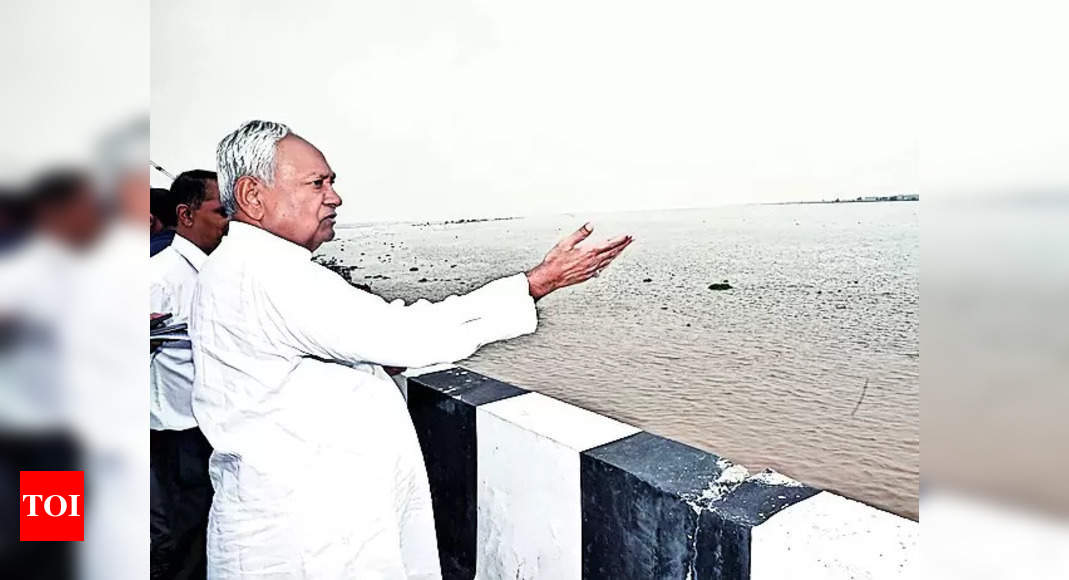 Nitish Kumar on Ganga water level