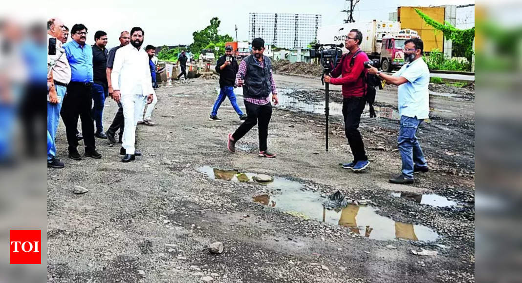 Pothole repair technology: New technology speeds up travel between Mumbai and Nashik | Thane News