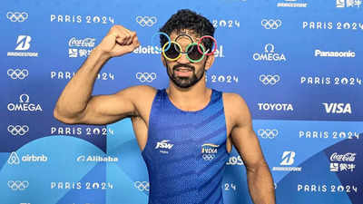 Aman Sehrawat: 'Still can't believe that I have won a medal for the  country': Aman Sehrawat after winning bronze at Paris Olympics | Paris  Olympics 2024 News - Times of India