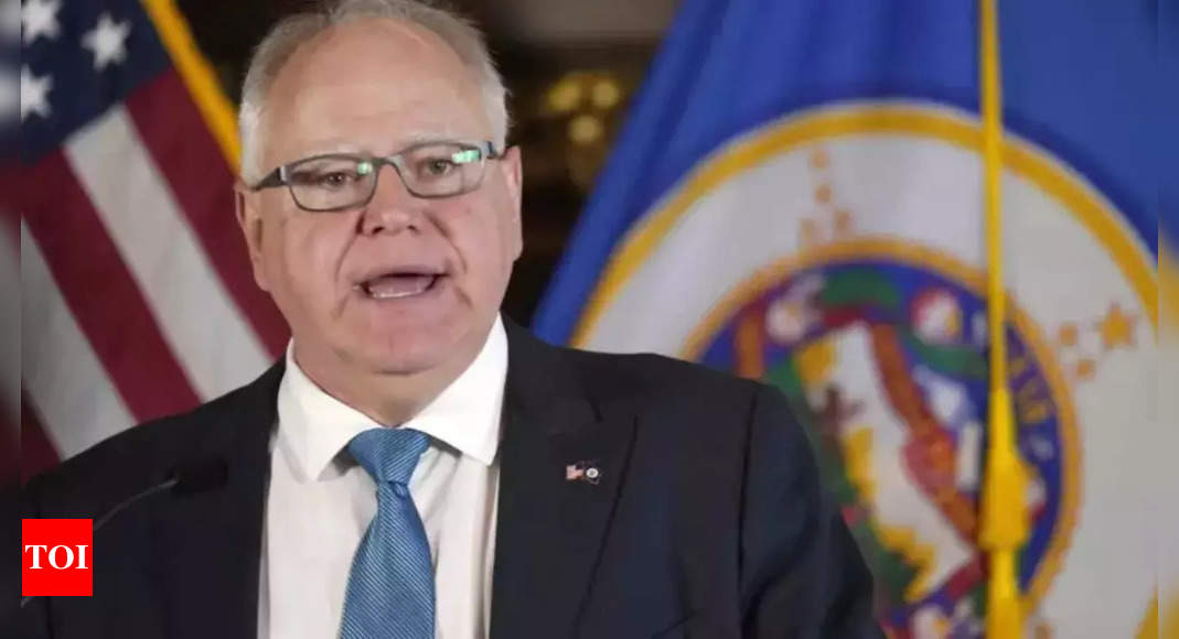 ‘Wolf in sheep’s clothing’: Tim Walz’s 2022 gubernatorial opponent slams him – Times of India