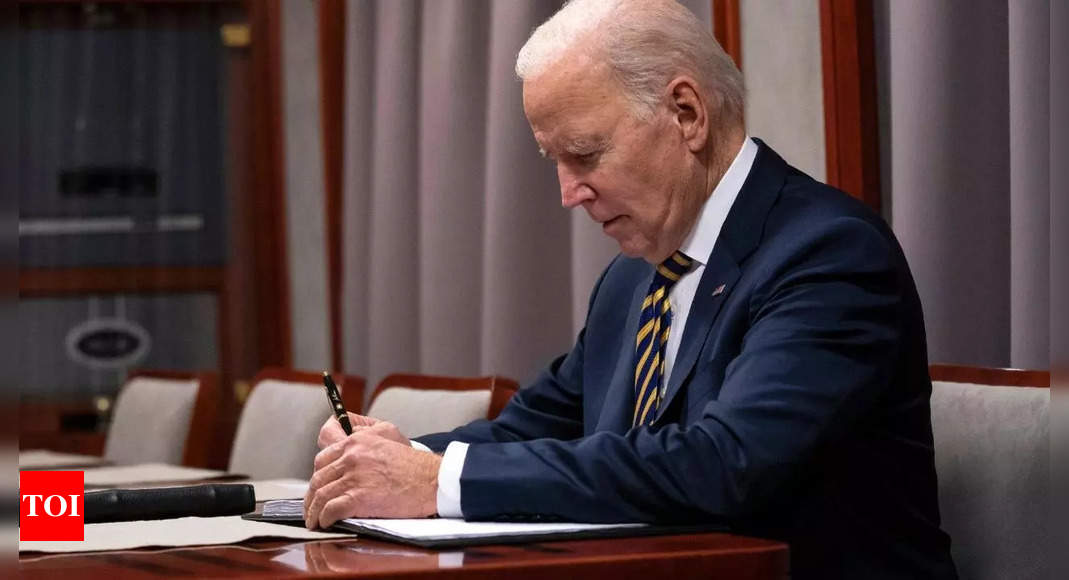 ‘I can’t even say … ‘: Joe Biden on why he quit US presidential race – Times of India