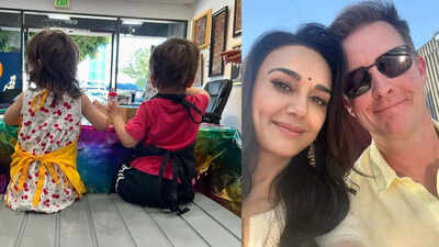 Preity Zinta is feeling 'excited and nervous' as her twins Gia and Jai begin schooling