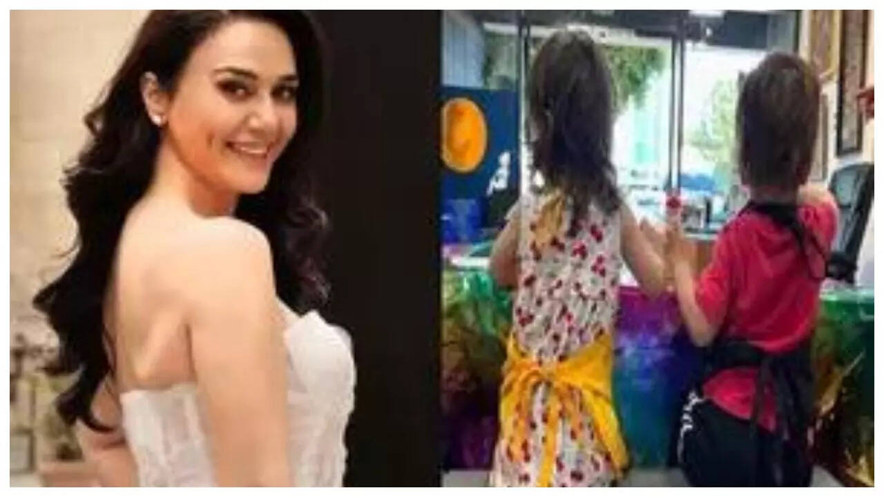 Preity zinta boobs size