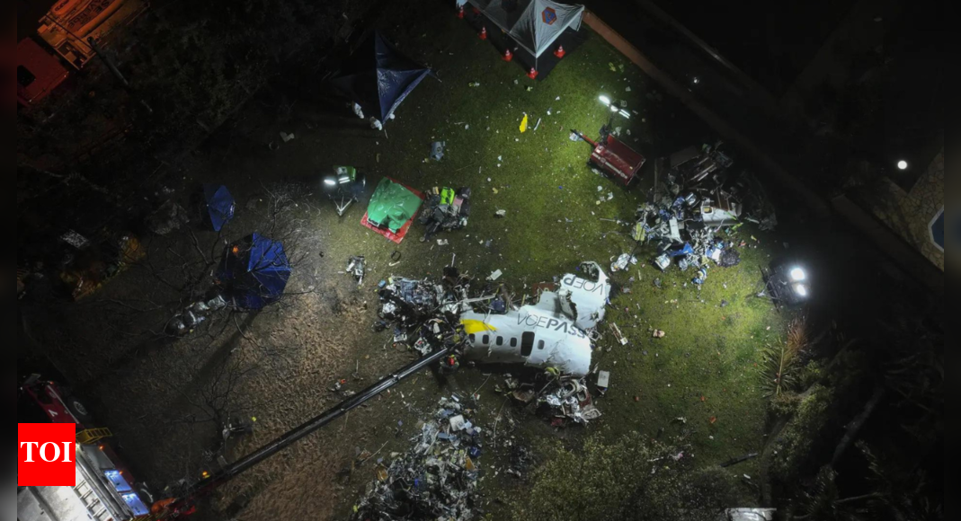 Removal of bodies begins from Brazil plane crash that killed 62 - The ...