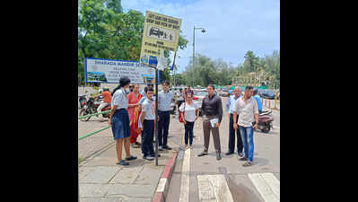 Dedicated stretch to ease traffic near Sharada Mandir