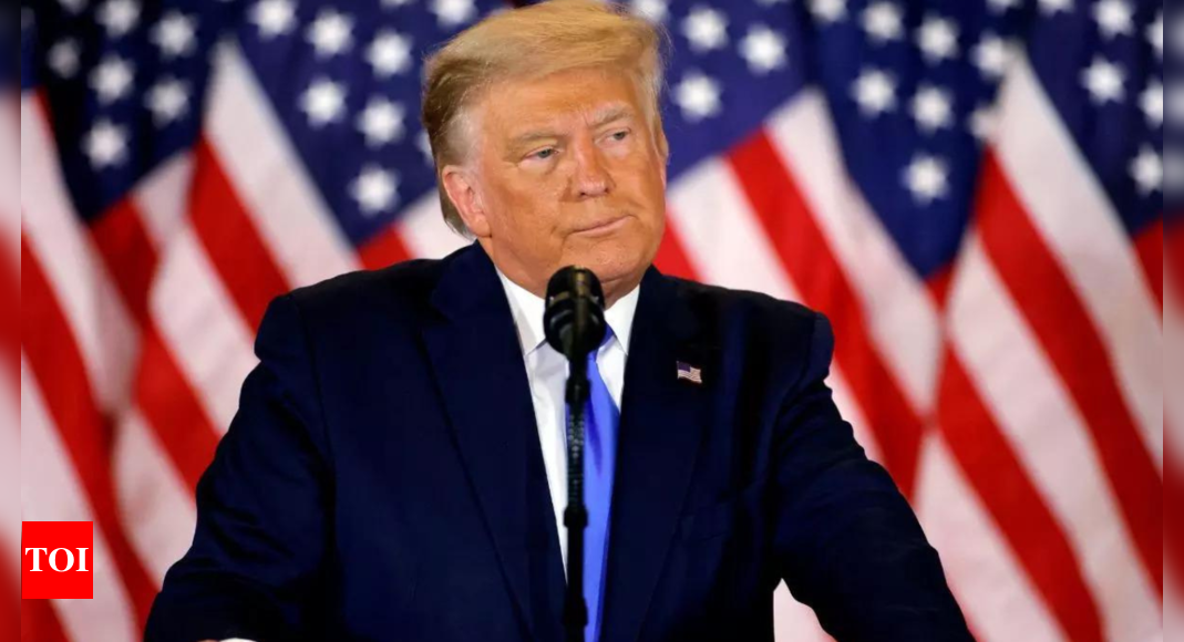 US election: Did Trump freeze for over 21-second at Montana rally? Speech video sparks debate – Times of India