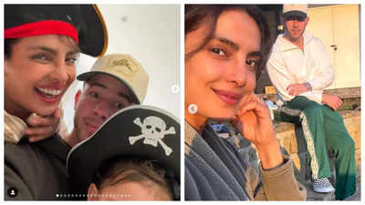 Priyanka Chopra announces 'The Bluff' wrap with cute BTS pics with Malti Marie; Nick Jonas says 'Blown away by you'