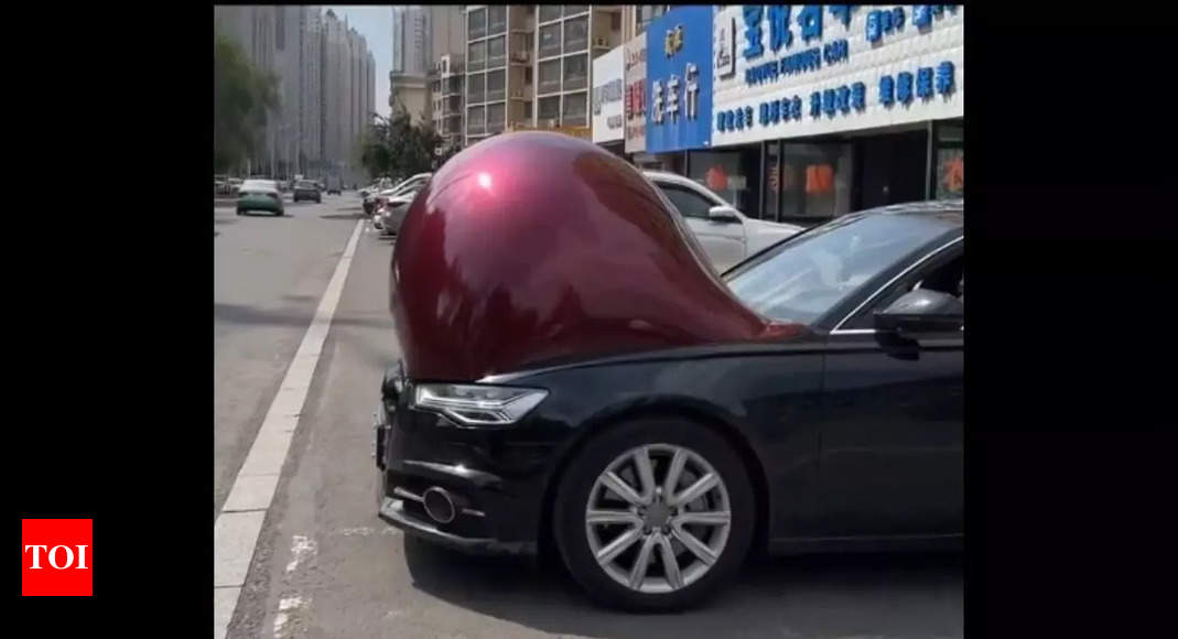 The true story behind China’s viral ‘pregnant’ car videos: Heatwave mystery solved |