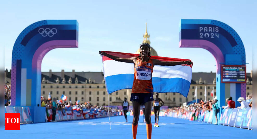 Paris Olympics Sifan Hassan wins women's marathon gold Paris