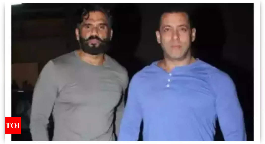 Throwback: When Suniel Shetty revealed that Salman Khan was the only friend from the industry at his wedding | Hindi Movie News