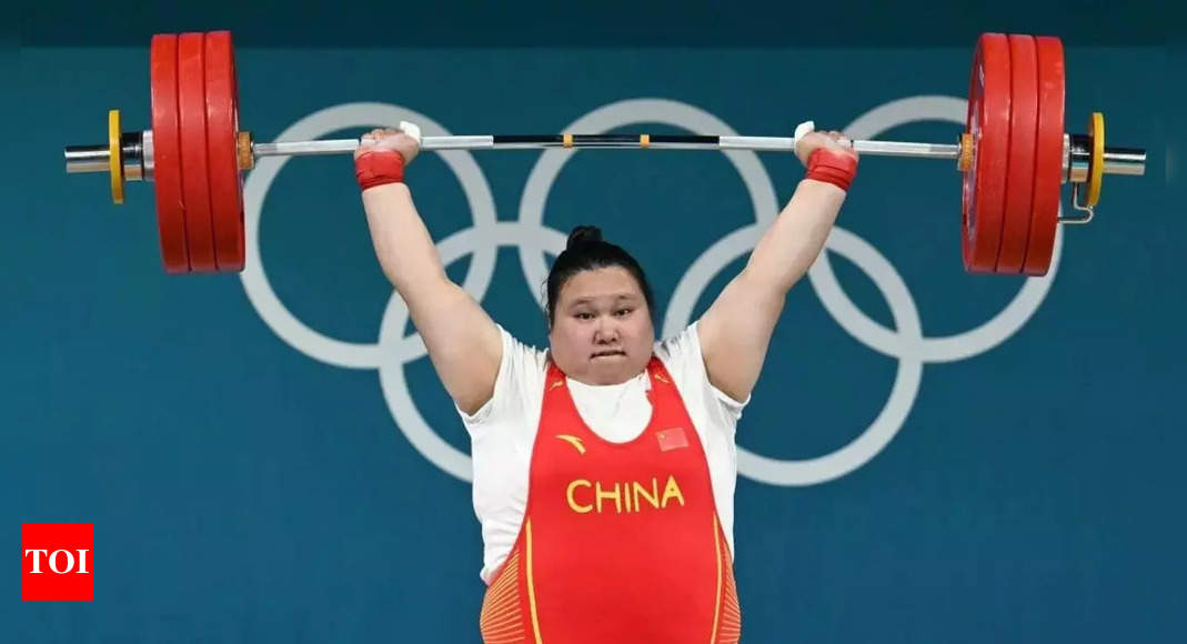 Li Wenwen weightlifting