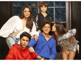 SRK urges kids Aryan, Suhana, AbRam to stay humble