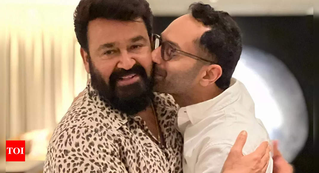 Fahadh Faasil and Mohanlal