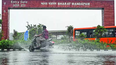 Delhi weather: Rain woes continue in city, more showers expected today as IMD issues 'yellow' alert