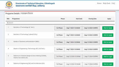 CG PET 2024 Counselling Phase 1 Registration Closes Today at cgdteraipur.cgstate.gov.in; Check Direct Link Here