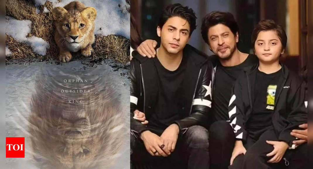 Mufasa The Lion King trailer: Shah Rukh Khan leads the pack along with sons Aryan and AbRam in the Hindi version | Hindi Movie News