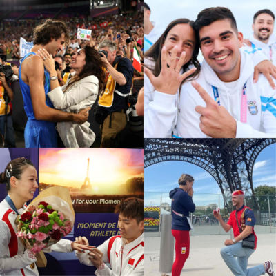 Cupid at play in Paris Olympics