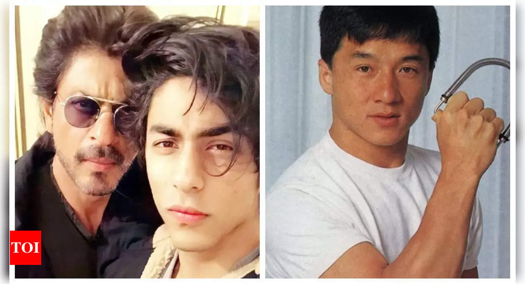 Shah Rukh Khan reveals Aryan Khan looked like Jackie Chan when he was born; Read more details here | Hindi Movie News