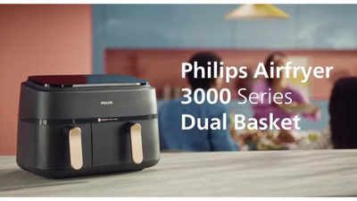 Philips Dual Basket Air Fryer – 3000 Series launched in India, priced at Rs 16,995