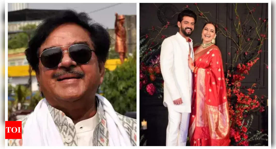 Shatrughan Sinha supports his daughter Sonakshi Sinha and Zaheer Iqbal’s wedding, says ‘Parents will always support their children’s happiness’ |