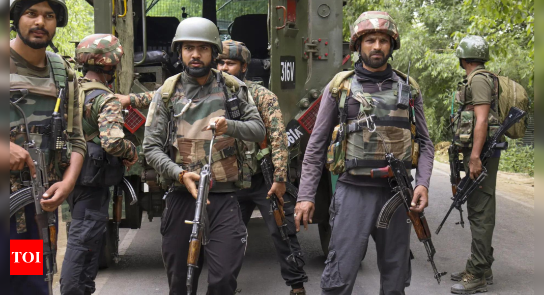 J&K: 3 foreign terrorists neutralised in Gandoh, key terror module members held