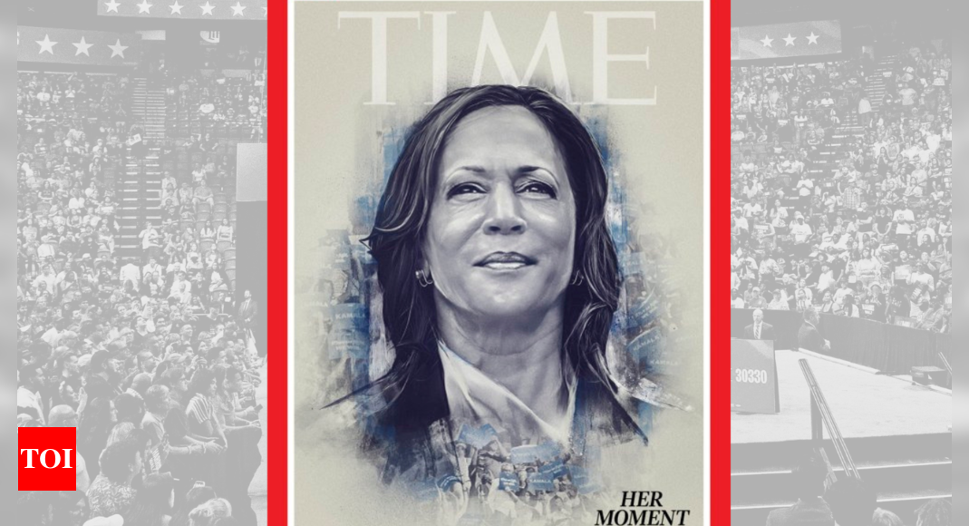 'Her moment': Time magazine unveils latest edition with Kamala Harris ...