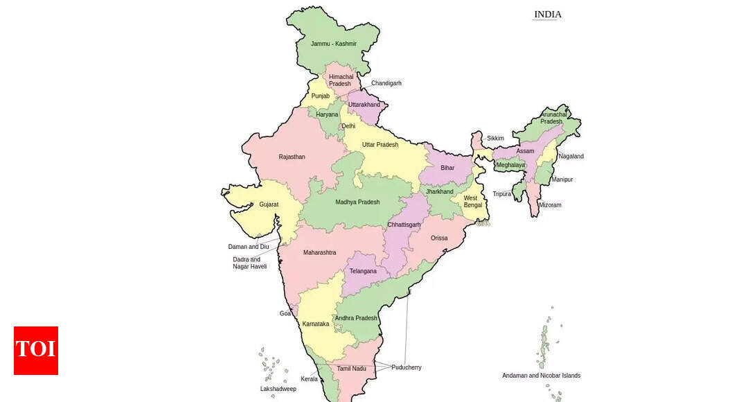 States And Their Names In India