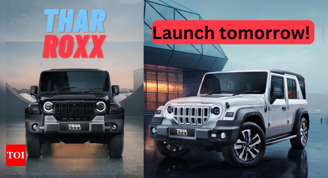 Mahindra Thar Roxx India launch tomorrow: Price expectation, design changes, features, specs