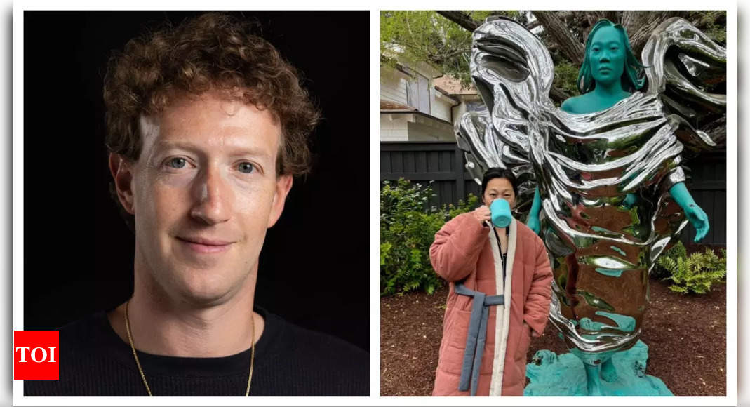 Zuckerberg Reveals 7-Foot Priscilla Chan Sculpture