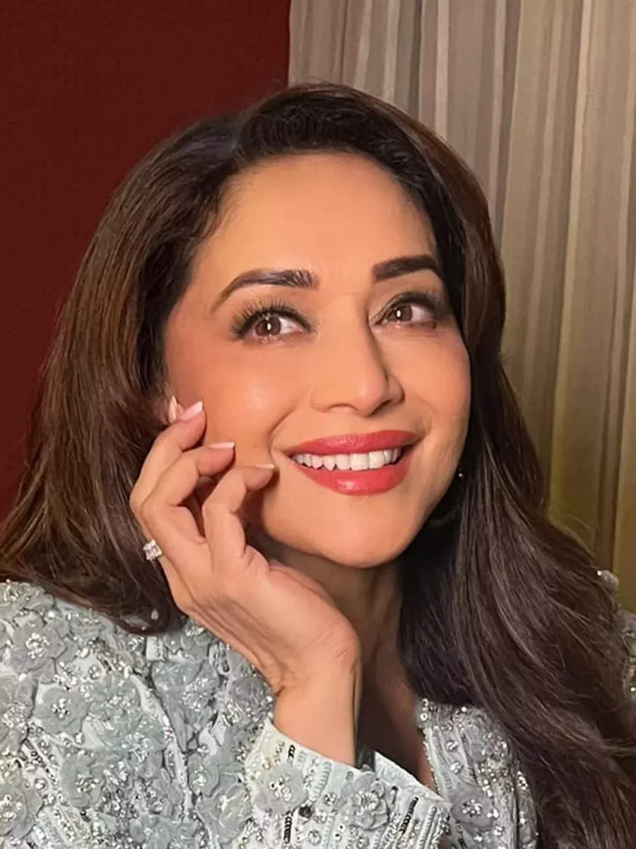 Madhuri Dixit's Glamorous Fashion Evolution