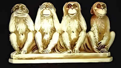 Mahatma Gandhi’s monkeys were originally 4 in number: What did the 4th one signify