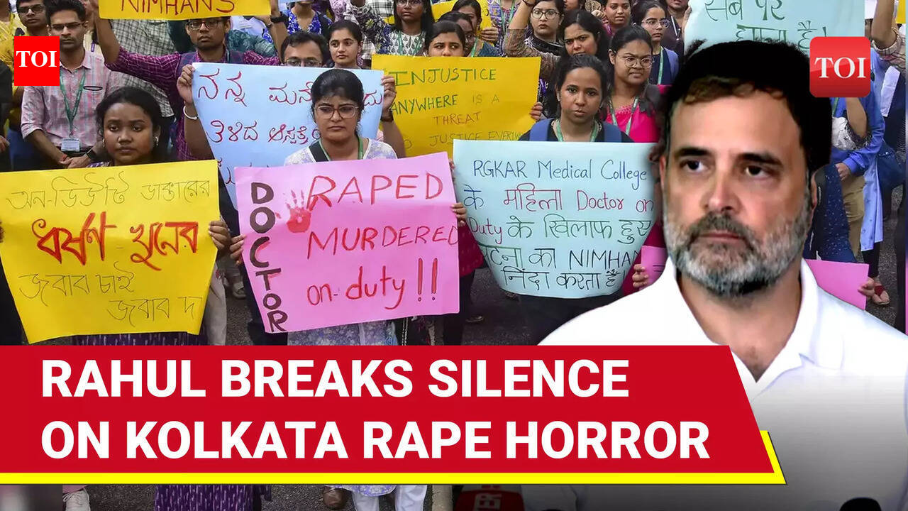 Kolkata Rape Horror: Angry Rahul Gandhi's Rare Attack On Mamata Govt ...