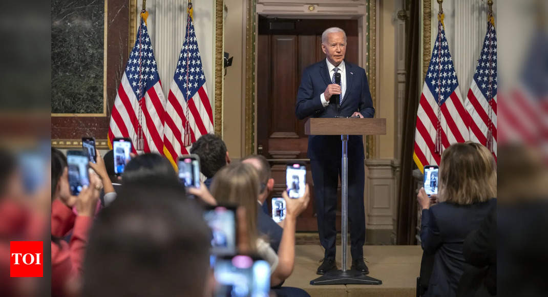 ‘Start writing that way’: Biden demands media praise, critics accuse US president of manipulating coverage – Times of India