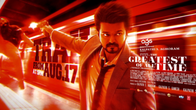 Vijay's 'GOAT' trailer to be launched in two days time! ; Makers share NEW  poster | Tamil Movie News - Times of India