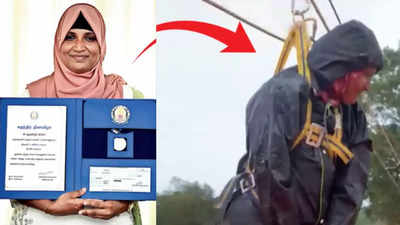 This Tamil Nadu nurse zip-lined across Wayanad river to save 35 lives