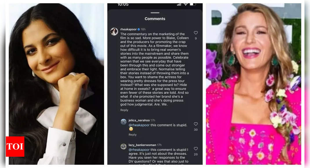 Rhea Kapoor defends Blake Lively in ‘It Ends With Us’ drama amidst calls to CANCEL actress for ‘tone deaf’ and ‘insensitive’ film promotions |