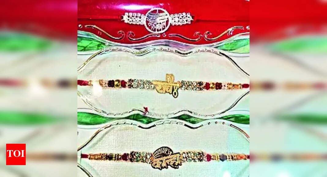 Religious Theme Rakhis: Religious theme rakhis in high demand this ...