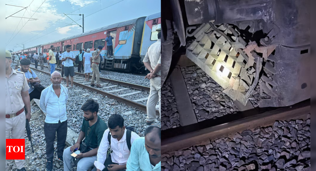  20 Sabarmati Express coaches derail near UP's Kanpur | India News - Times of India