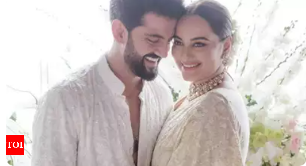 Sonakshi Sinha and Zaheer Iqbal Share Wedding Moments