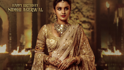 Pawan Kalyan’s 'Hari Hara Veera Mallu' makers unveil captivating poster to celebrate Nidhhi Agerwal’s birthday