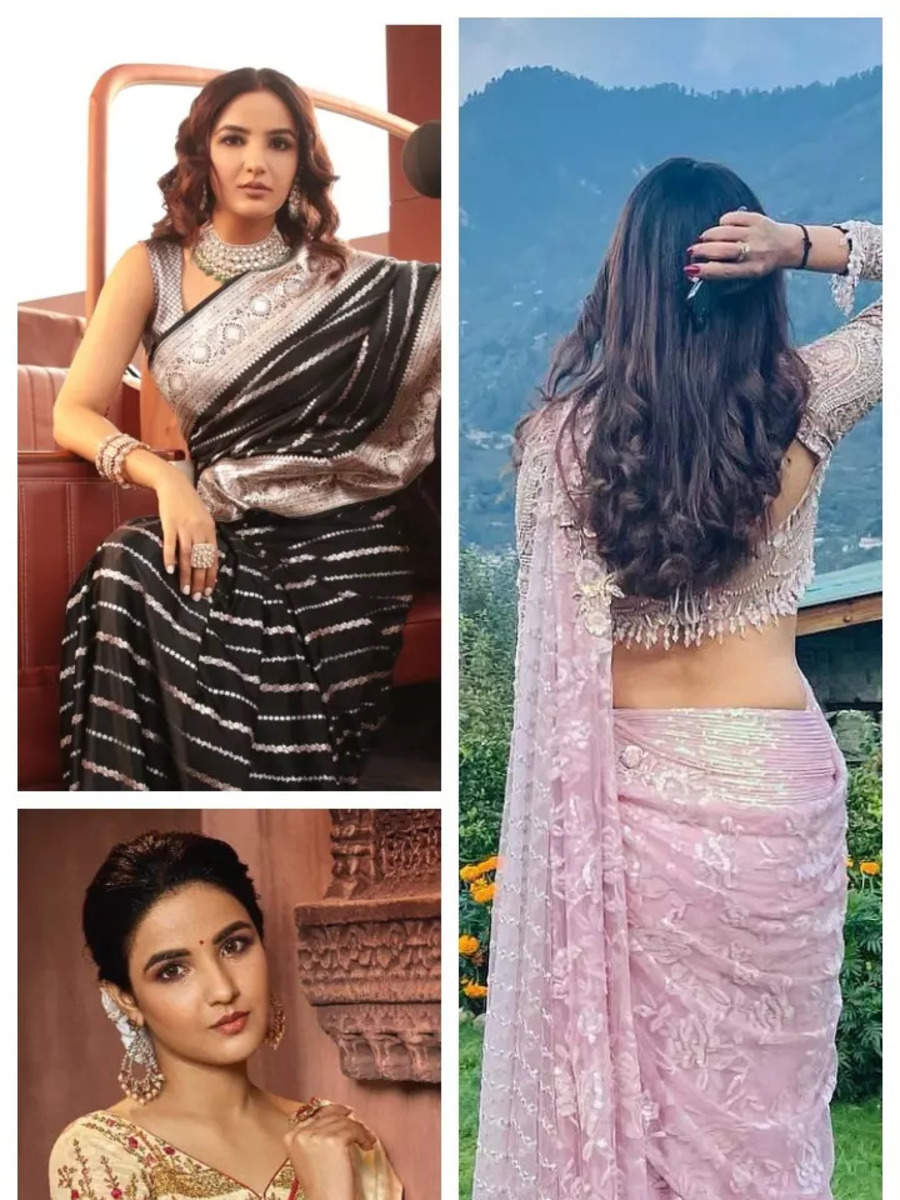 Jasmine Bhasin's Top 5 Iconic Saree Moments | Times of India