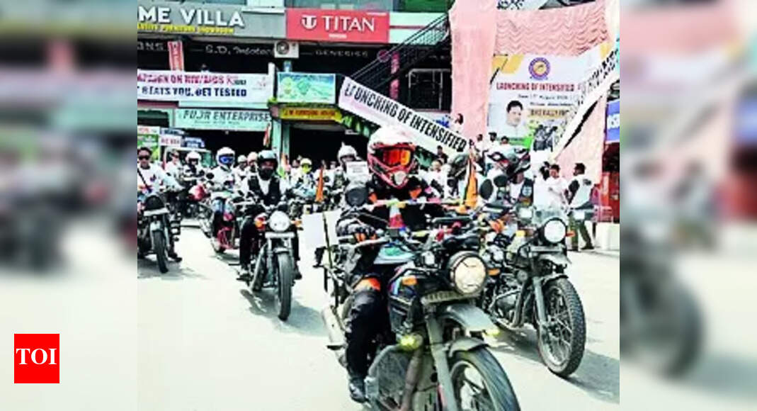 Bike Rally: Itanagar bike rally to fight against AIDS | Itanagar News ...