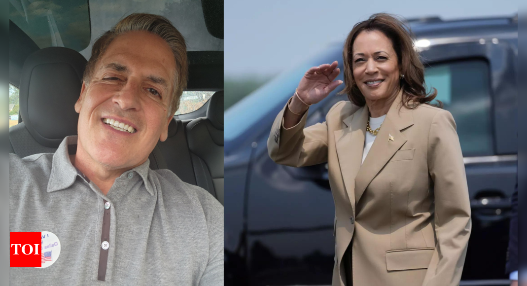 Shark Tank judge Mark Cuban backs Democrat Kamala Harris’ economic plan – Times of India