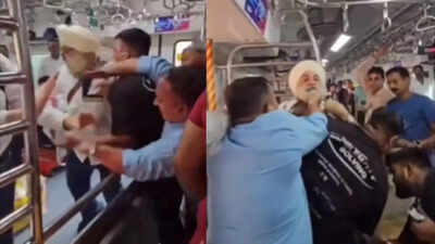 Watch: Asked to pay fine, ticketless passengers assault ticket ...