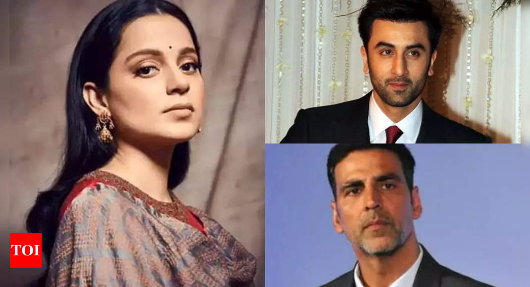 Kangana Ranaut reveals why she rejected films with Ranbir Kapoor, Akshay Kumar, and the Khans: ‘Heroine will have two scenes and one song’