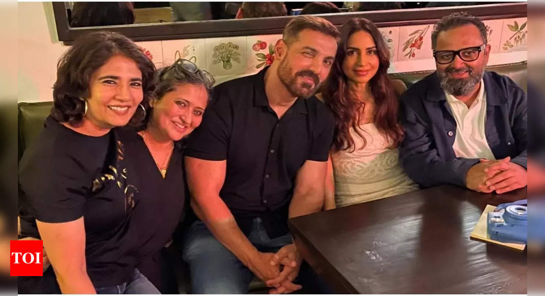 John Abraham and team ‘Vedaa’ reunite for a celebration: Priya Runchal shares inside pics | Hindi Movie News